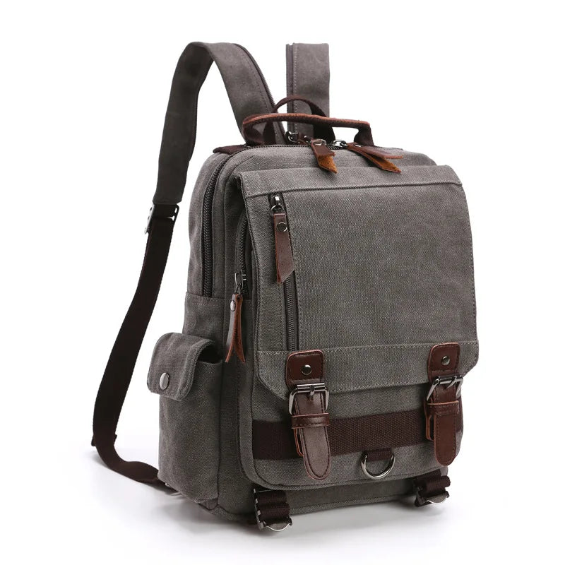 MARKROYAL Fashion Women Backpack Vintage Canvas Shoulder Bag Leisure Vogue Package Duffel Bag Wild School Bags For Teenage Girls BagshotStore