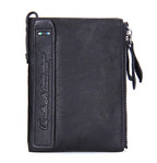 Portefeuille court en cuir véritable Femme Compact et multifonction BagshotStore