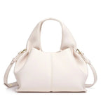 Cloud Shaped Fashion Handbag Single Shoulder Crossbody Underarm Dumpling Bag French Retro Style 2025 Bulingen Soft PU Leather BagshotStore