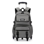 New Rolling Backpack for Boys Back pack with Wheels Trolley School Bag for Teens Elementary Wheeled Bagpack Mochilas Escolares BagshotStore