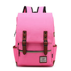 Vintage 16 inch Laptop Backpack Women Canvas Bags Men canvas Travel Leisure Backpacks Retro Casual Bag School Bags For Teenagers BagshotStore