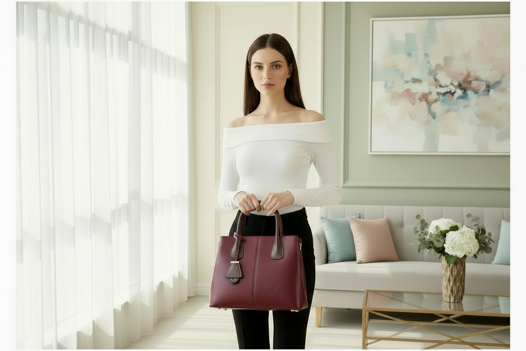 Luxury Women's Designer Patchwork Shoulder Crossbody Bag Large Capacity Leather Handbag Shopper Tote Brand Messenger Bag BagshotStore