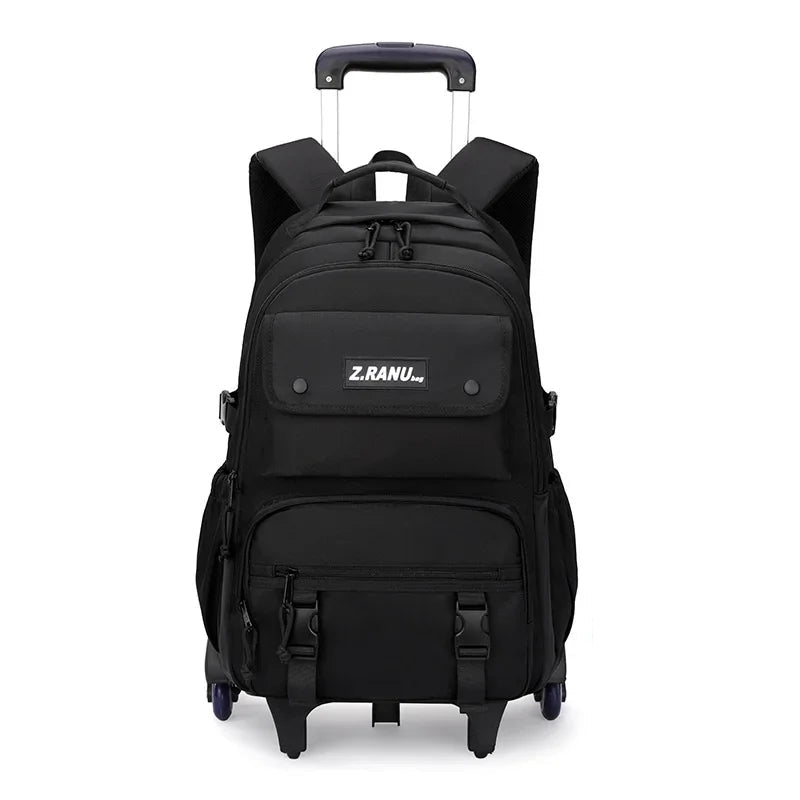 New Rolling Backpack for Boys Back pack with Wheels Trolley School Bag for Teens Elementary Wheeled Bagpack Mochilas Escolares BagshotStore