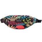 Sac banane unisexe – Style patchwork, polyester résistant BagshotStore