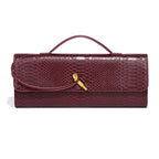 Luxury Design Top-Handle Bag For Women Evening Handbag Long Purse, Crocodile Pattern Crossbody Shoulder Bags Fashionable Outfits BagshotStore