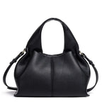 Cloud Shaped Fashion Handbag Single Shoulder Crossbody Underarm Dumpling Bag French Retro Style 2025 Bulingen Soft PU Leather BagshotStore