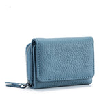 Mini Portefeuille Femme en Cuir Véritable – Compact et Sécurisé BagshotStore