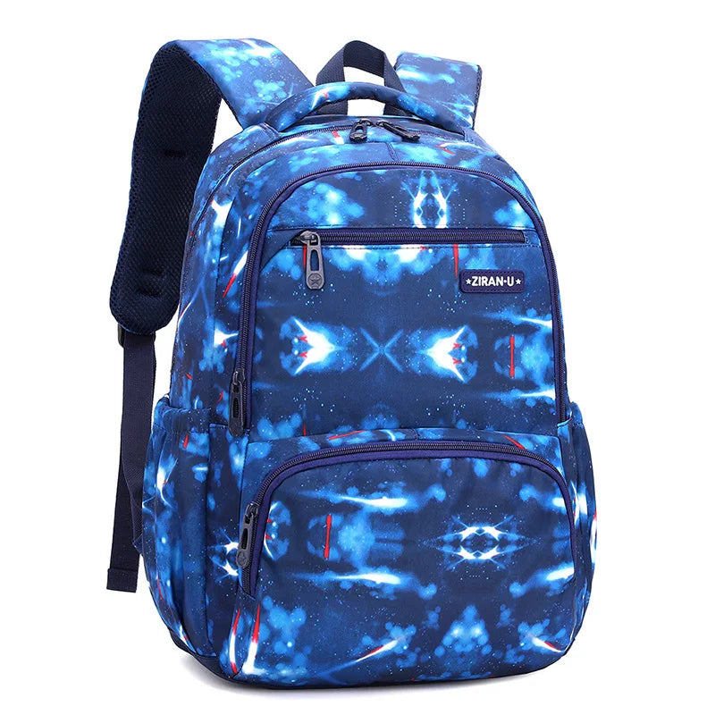 Sac à dos scolaire – Nylon résistant à l’eau, léger et spacieux BagshotStore