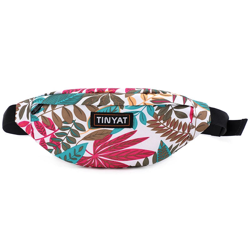 Sac banane unisexe – Style patchwork, polyester résistant BagshotStore
