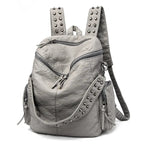 Annmouler Fashion Backpacks for Women Soft Leather Daypack Luxury Quality mochilas Anti-theft Travel Bag Large School Bag BagshotStore