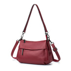 High Quality Real Leather Handbag Ladies' Genuine Leather Shoulder Bags Women's Casual Messenger Bags Versatile Crossbody Bag BagshotStore