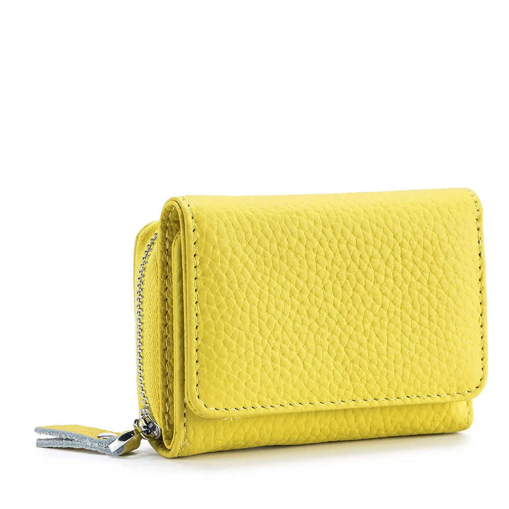 Mini Portefeuille Femme en Cuir Véritable – Compact et Sécurisé BagshotStore