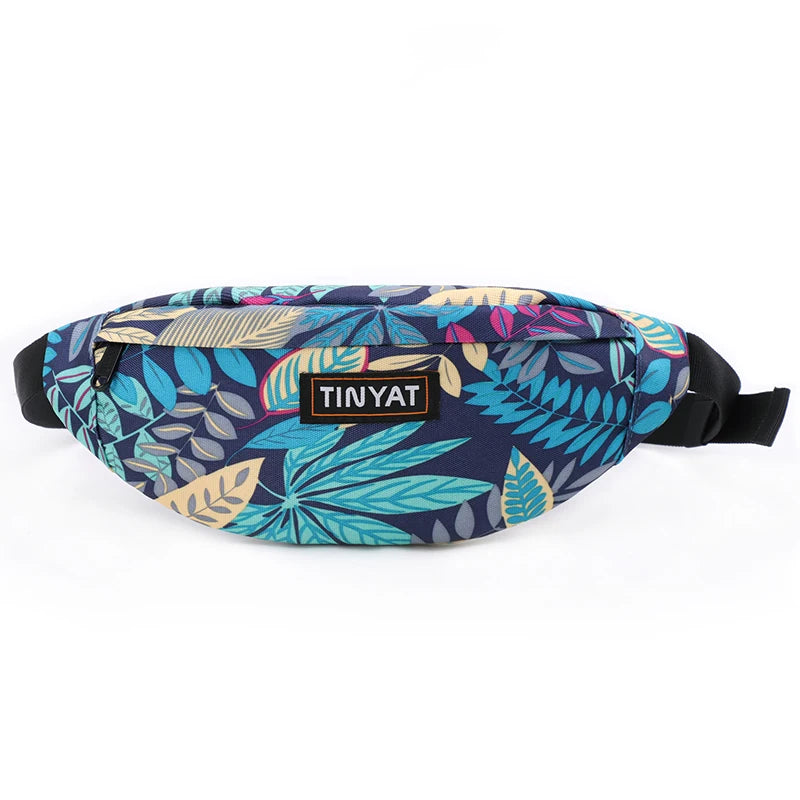 Sac banane unisexe – Style patchwork, polyester résistant BagshotStore