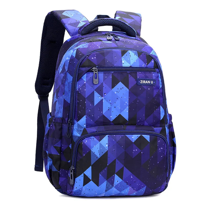 Sac à dos scolaire – Nylon résistant à l’eau, léger et spacieux BagshotStore