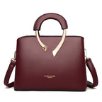 Sac femme Léna bordeaux élégant quotidien chic