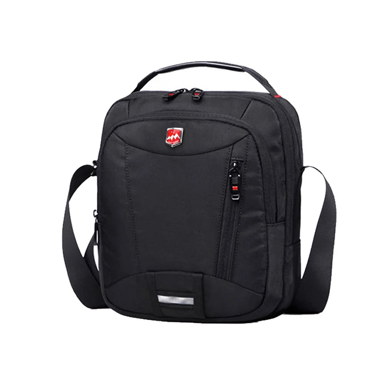 Swiss Waterproof Oxford Men's Messenger Bag Multifunction Business Casual Briefcase bag Travel Male Shoulder Bag Fashion Handbag BagshotStore
