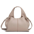 Cloud Shaped Fashion Handbag Single Shoulder Crossbody Underarm Dumpling Bag French Retro Style 2025 Bulingen Soft PU Leather BagshotStore
