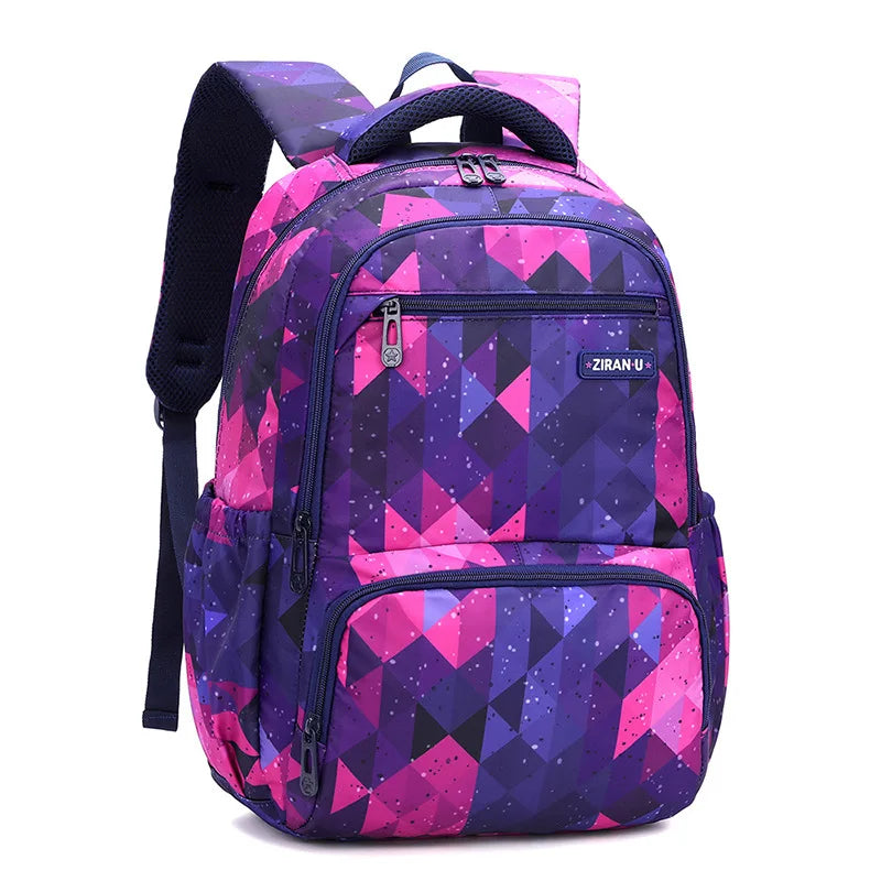Sac à dos scolaire – Nylon résistant à l’eau, léger et spacieux BagshotStore