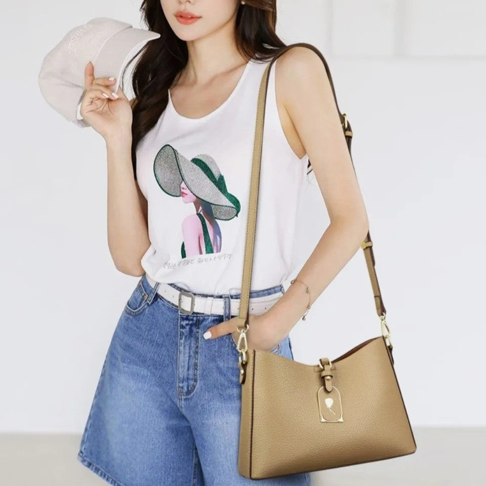 Iris - Petit Sac à Main Femme Cuir Véritable