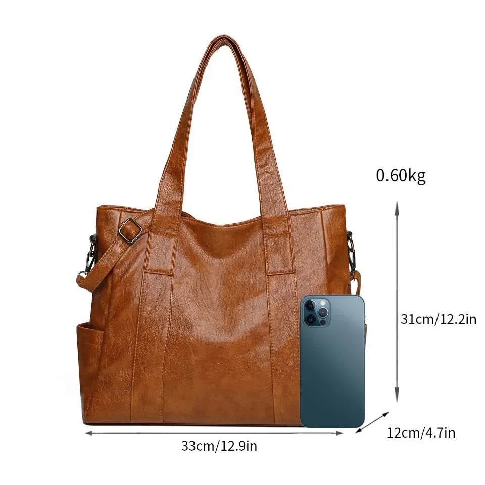 Sac large et spacieux Trinidad caramel dimesions BagshotStore