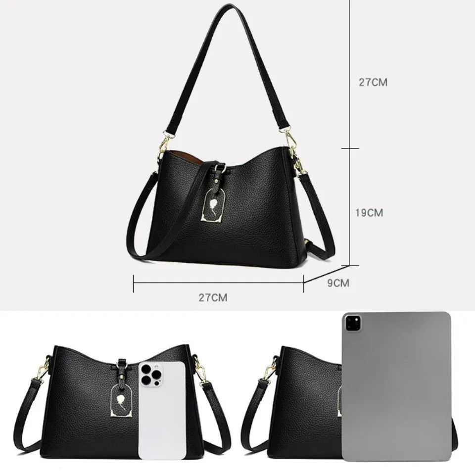 Iris - Petit Sac à Main Femme Cuir Véritable